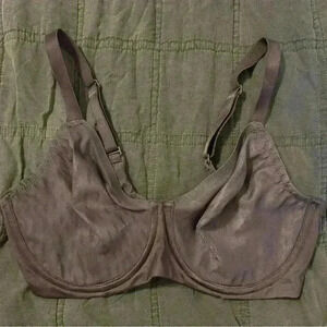 Wacoal Style 855336 Elevated Allure Underwire Bra Size 34D Color Gray Brown